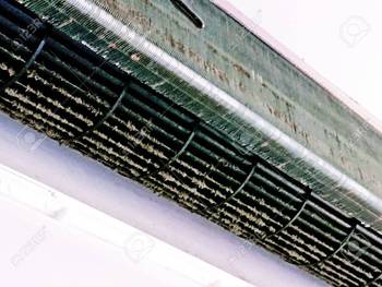 Máy điều hòa bẩn nên thường hay chạy kém mát hoặc không mát Máy điều hòa bẩn nên thường hay chạy kém mát hoặc không mát