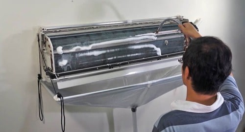 Bảo dưỡng điều hòa tại Đống đa sạch 100% chỉ 15p là có thợ