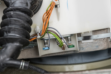 Máy giặt không xả nước do sự cố hỏng bơm Máy giặt không xả nước do sự cố hỏng bơm