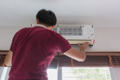 Tháo lắp điều hòa ở Khuất duy tiến 15p có thợ_giá rẻ 199k