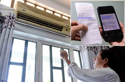Hóa đơn tiền điện tăng chóng mặt vì điều hòa chạy liên tục Hóa đơn tiền điện tăng chóng mặt vì điều hòa chạy liên tục