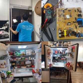 Chuyên sửa tủ lạnh side by side các loại