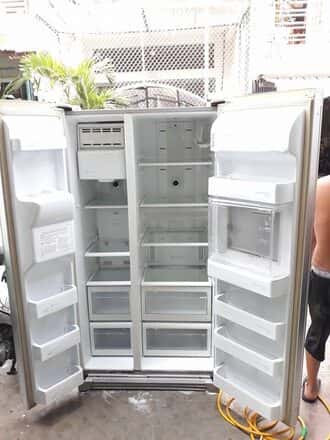 Tủ lạnh samsung side by side không đổ đá tự động