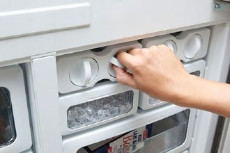 Tủ lạnh lg side by side không đổ đá tự động