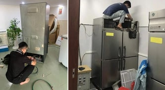 Quy trình sửa tủ sharp side by side chuyên nghiệp