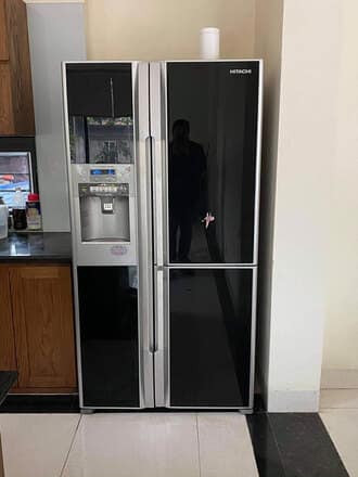 Tủ lạnh hitachi bị mất gas nên chạy không lạnh Tủ lạnh hitachi bị mất gas nên chạy không lạnh