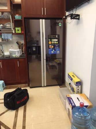 Kiểm tra kích thước và vị trí đặt tủ side by side