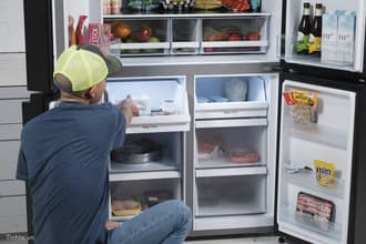 Tủ lạnh hitachi side by side 4 cánh cao cấp