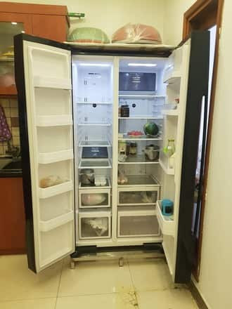 Tủ side by side 2 cánh có giá thành tương đối rẻ