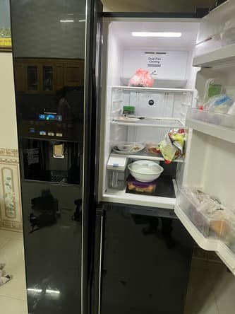 Tủ side by side hitachi khá tốt tiết kiệm điện năng Tủ side by side hitachi khá tốt tiết kiệm điện năng