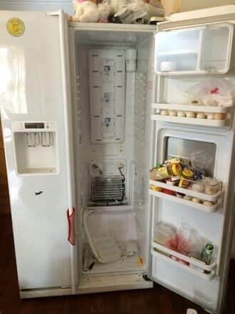 Tủ side by side không lạnh làm hỏng thực phẩm Tủ side by side không lạnh làm hỏng thực phẩm