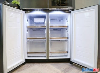 Tủ side by side có nhiều công năng tiện ích Tủ side by side có nhiều công năng tiện ích