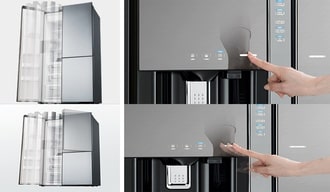 Tự sửa lỗi bám tuyết tủ lạnh side by side tại nhà Tự sửa lỗi bám tuyết tủ lạnh side by side tại nhà