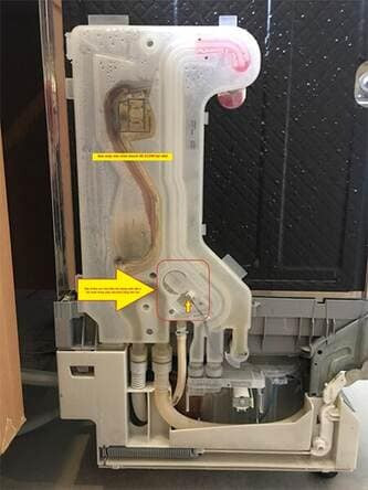 Máy rửa bát hafele hỏng cảm biến nước do dùng nhiều Máy rửa bát hafele hỏng cảm biến nước do dùng nhiều