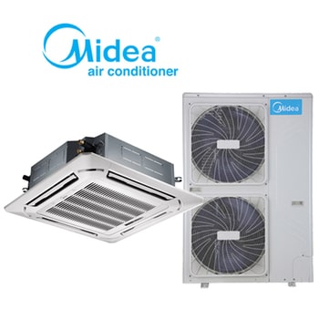 Điều hòa Midea âm trần cassette 18000 - 48000Btu 1,2 chiều