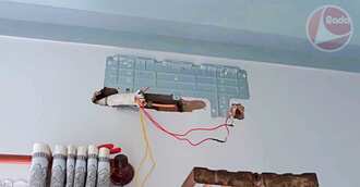 Khoan đục tường để lắp đặt dàn lạnh điều hòa Khoan đục tường để lắp đặt dàn lạnh điều hòa