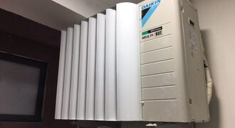 Lắp máy multi âm trần nối ống gió tất cả các phòng