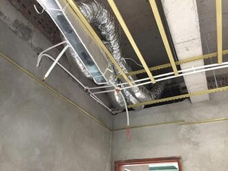 Lắp đặt phụ kiện ống gió điều hòa âm trần ống gió Lắp đặt phụ kiện ống gió điều hòa âm trần ống gió