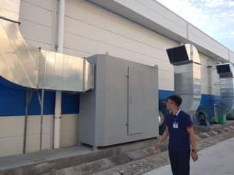 Lắp đặt hệ thống hút mùi cho nhà xưởng sản xuất