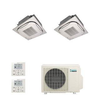 Lắp điều hòa multi cassette của Daikin cho biệt thự
