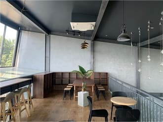 Lắp điều hòa cassette kết hợp với nội thất quán cafe