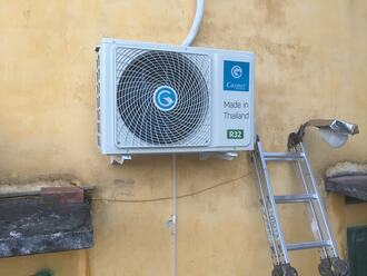 Lắp đặt điều hòa cho nhà ống nhà cấp 4 hẹp