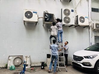 Lắp điều hòa samsung cassette cho văn phòng Lắp điều hòa samsung cassette cho văn phòng