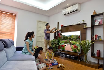 Điều hòa 12000Btu được sử dụng cho nhiều không gian