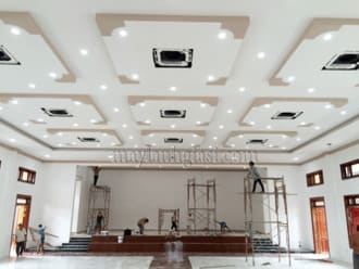 Lắp điều hòa tủ đứng cho giảng đường đại học