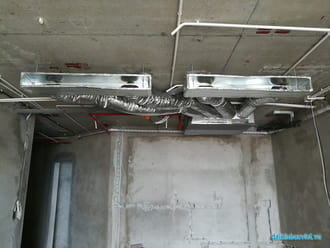 Lắp điều hòa multi 3 phòng ở chung cư An Bình City