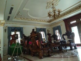 Lắp điều hòa ống gió cho phòng khách biệt thự Lắp điều hòa ống gió cho phòng khách biệt thự