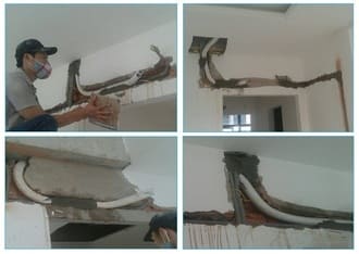 Lắp điều hòa treo tường cho nhà cấp 4 tại hà nội Lắp điều hòa treo tường cho nhà cấp 4 tại hà nội