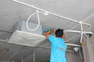 Lắp điều hòa trung tâm âm trần cassette chung cư Lắp điều hòa trung tâm âm trần cassette chung cư