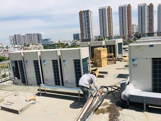 Máy trung tâm áp dụng cho nhà cao tầng biệt thự
