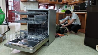 Máy rửa bát không vào nước không chạy cần sửa sớm