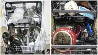 Máy rửa bát teka lỗi do quá nhiều đồ