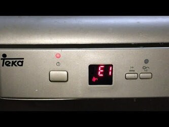 Máy rửa bát teka lỗi không chạy nên sửa sớm