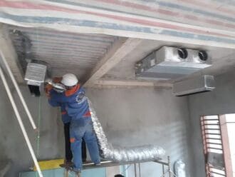 Quy trình lắp điều hòa âm trần ống gió của công ty Quy trình lắp điều hòa âm trần ống gió của công ty