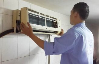 Khắc phục sự cố điều hòa bị chảy nước cho cửa hàng Khắc phục sự cố điều hòa bị chảy nước cho cửa hàng