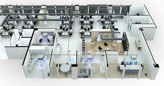 Thiết kế lắp đặt điều hòa trung tâm cho văn phòng