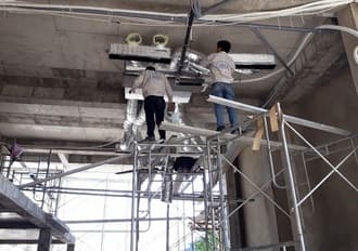 Thết kế thi công lắp đặt đường ống gió cho điều hòa Thết kế thi công lắp đặt đường ống gió cho điều hòa