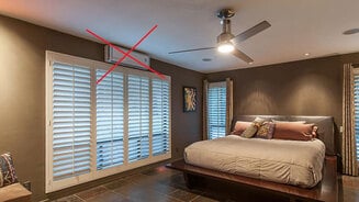 Vị trí lắp điều hòa treo tường cho phòng ngủ nhỏ Vị trí lắp điều hòa treo tường cho phòng ngủ nhỏ