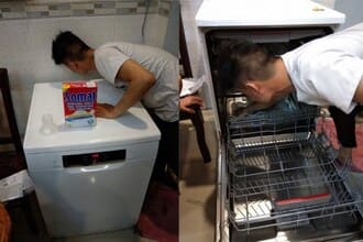Địa chỉ sửa máy rửa bát chính hãng tại hà nội