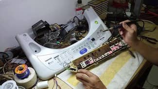 Máy giặt bị mất nguồn do hư hỏng mạch Máy giặt bị mất nguồn do hư hỏng mạch