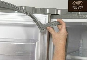 Tủ lạnh chạy không lạnh do hở, hỏng zoăng cửa Tủ lạnh chạy không lạnh do hở, hỏng zoăng cửa