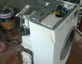 Máy giặt electrolux hỏng do giặt quá nhiều đồ Máy giặt electrolux hỏng do giặt quá nhiều đồ