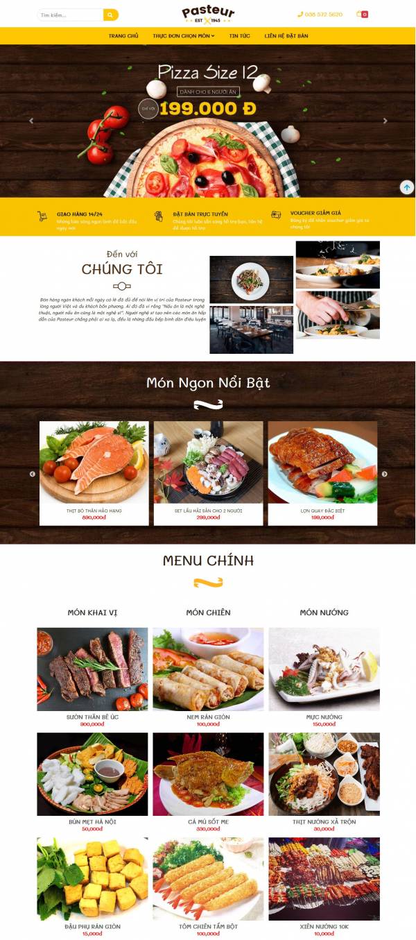 Pasteur - Nghệ thuật Ẩm Thực