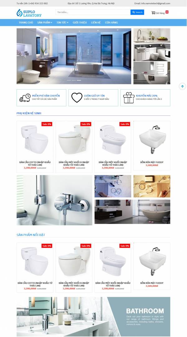 Suplo-Lavatory-Thiết bị Vệ Sinh Cao Cấp