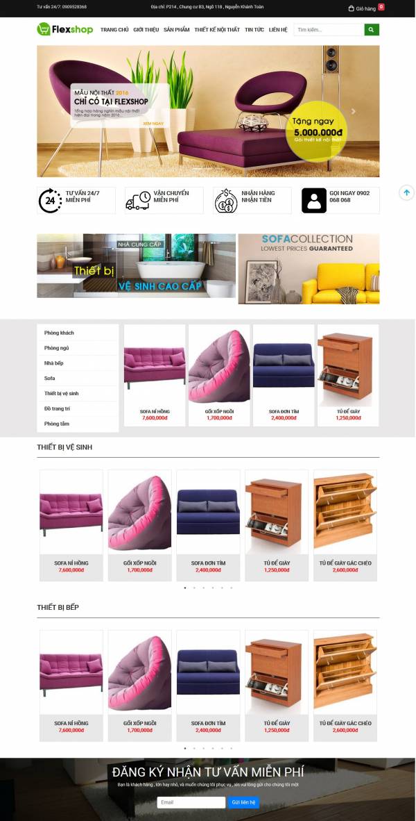 Flexshop - Nội thất hiện đại