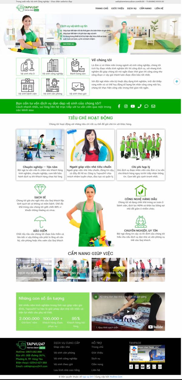 Dịch vụ Tạp vụ 247